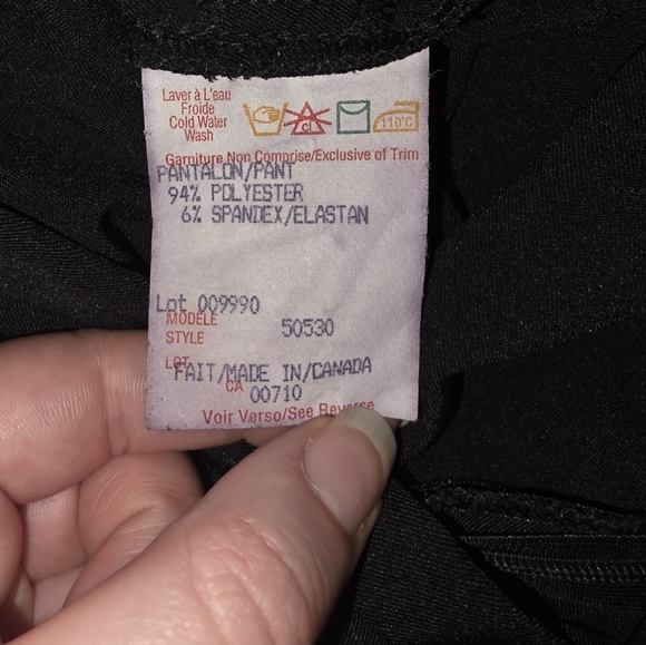 Joseph Ribkoff Pants Size US 6 Blacl - Picture 9 of 10